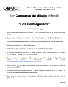 Convocatoria Concurso Santiagueros
